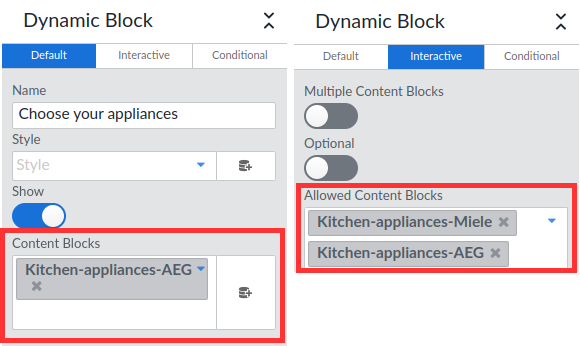 dynamic block example 1