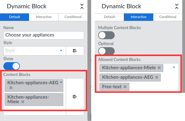 dynamic block example 2