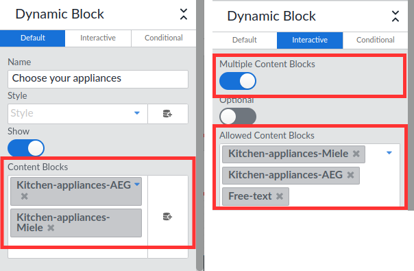 dynamic block example 3