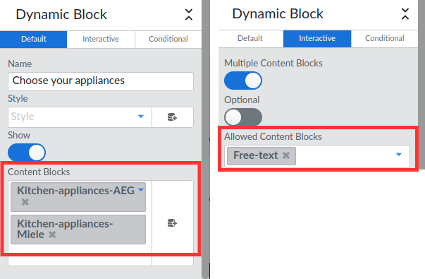 dynamic block example 4