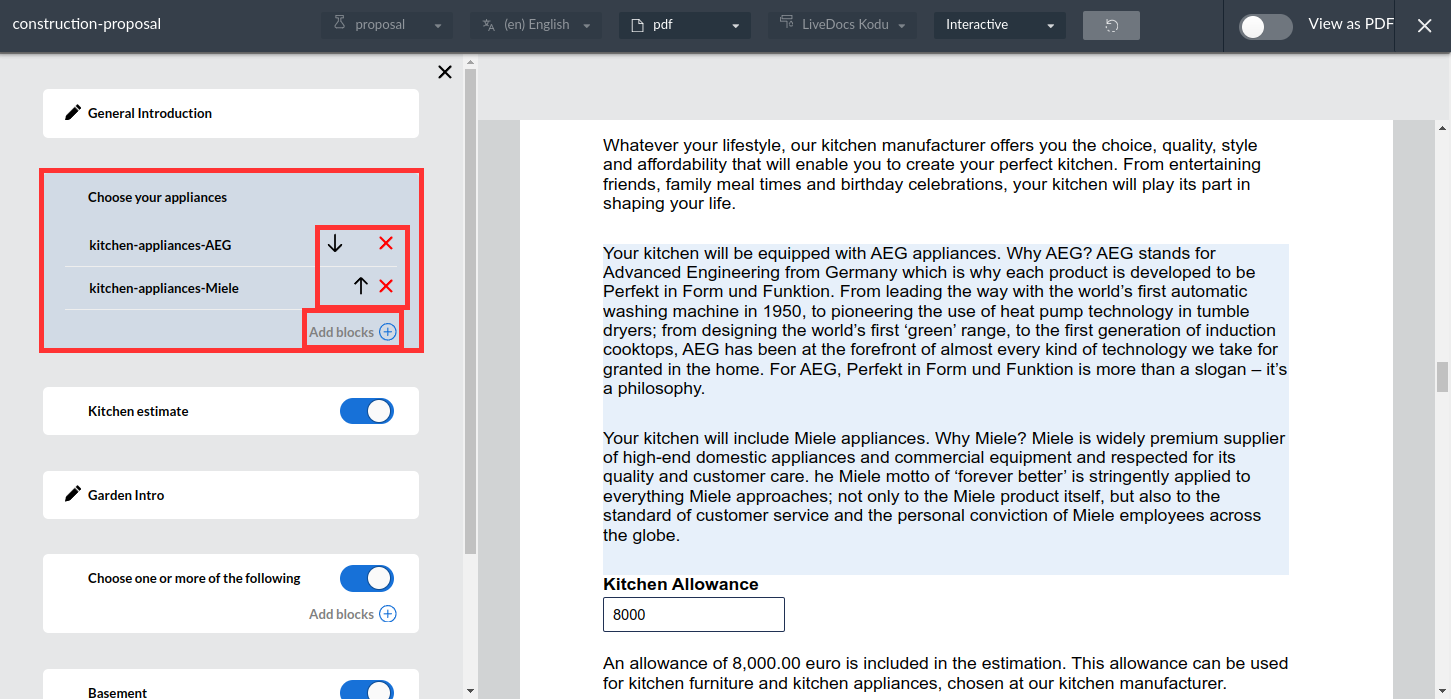 dynamic block interactive document instance editor example 3 1